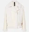 Blancha Shearling Jacket In White
