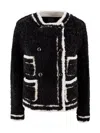 Blancha Shearling Jacket In Black