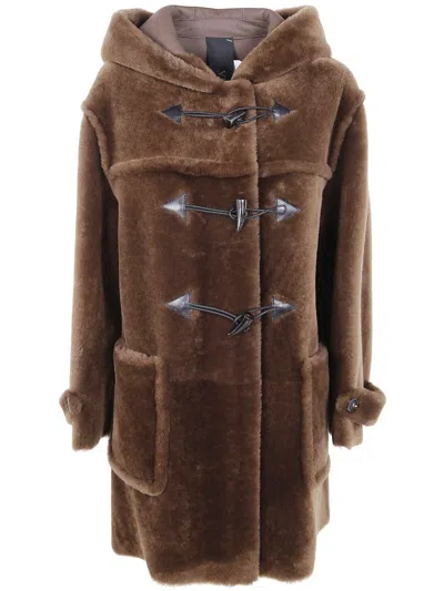 BLANCHA BLANCHA STRAIGHT "MERINO SHEARLING MONTGOMERY" CLOTHING
