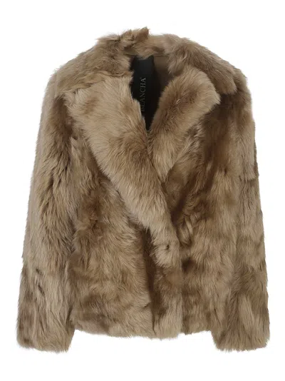 Blancha Toscana Jacket In Brown