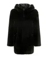 Blancha Shearling Jacket In Black