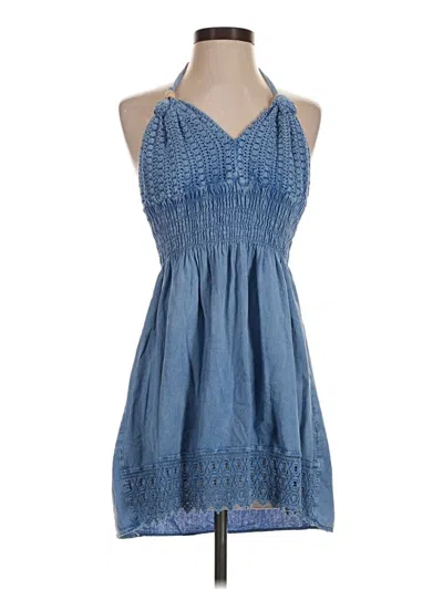 Pre-owned Blanco By Nature Casual Dress In Blue
