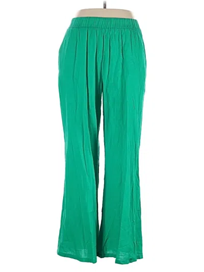 Pre-owned Blanco By Nature Casual Pants In Green