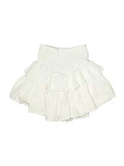 Pre-owned Blanco By Nature Casual Skirt In White