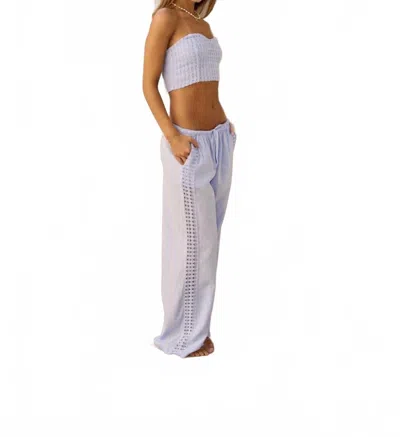 Blanco By Nature Gabriella Top In Baby Blue
