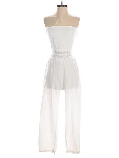 Pre-owned Blanco By Nature Jumpsuit In White