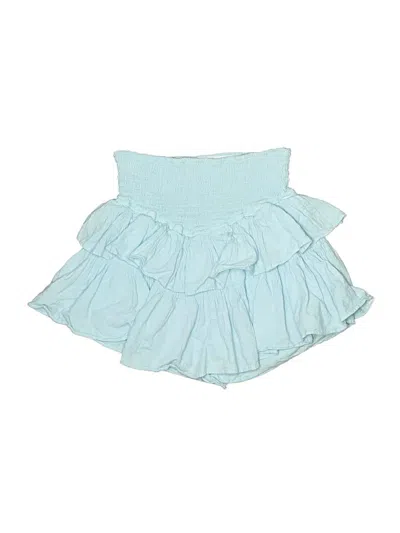Pre-owned Blanco By Nature Skort In Teal