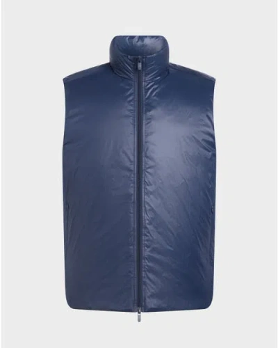 Blanco Clothing Bandon Vest In Blue