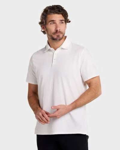Blanco Clothing Perfect Polo // Modal In White