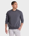 Blanco Clothing Raglan Sweater Super Soft In Gray