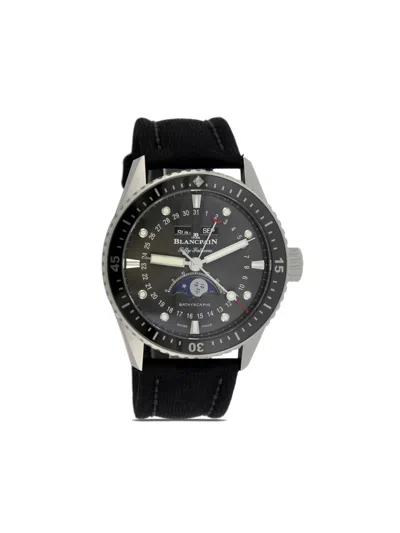 Pre-owned Blancpain 2022  Fifty Fathoms Bathyscaphe 43mm In Black