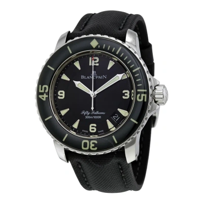 Blancpain Fifty Fathoms Automatic Black Dial Men's 5015-1130-52b