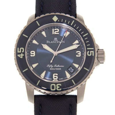 Blancpain Fifty Fathoms Automatic Blue Dial Men's Watch 5015-12b40-52a