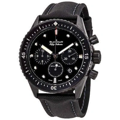 Pre-owned Blancpain Fifty Fathoms Bathyscaphe Chronograph Men's Watch 5200-0130-b52a
