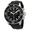 BLANCPAIN BLANCPAIN FIFTY FATHOMS BLACK DIAL FLYBACK CHRONOGRAPH BLACK FABRIC STRAP MEN'S WATCH 5085F-1130-52