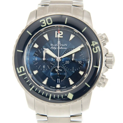 Blancpain Fifty Fathoms Chronograph Automatic Men's Watch 5085fb-1140-71b In Metallic