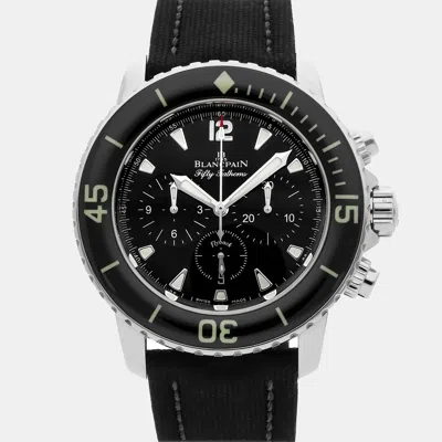 Pre-owned Blancpain Fifty Fathoms Chronograph Flyback 5085f-1130-52b