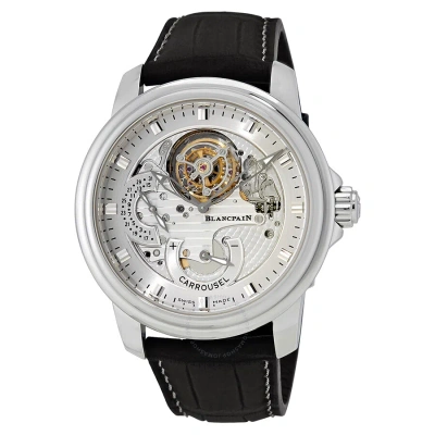 Blancpain Le Brassus Platinum One Minute Flying Carrousel Men's Watch 2253-4034-53b In Metallic
