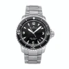 BLANCPAIN PRE-OWNED BLANCPAIN FIFTY FATHOMS BLACK DIAL MEN'S WATCH 5015-1130-71S