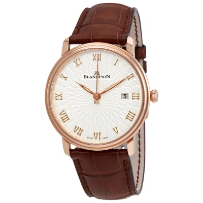 Blancpain Villeret Automatic Men's Watch 6651c-3642-55a In Brown
