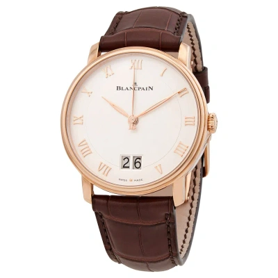Blancpain Villeret Automatic Men's Watch 6669-3642-55b In Brown