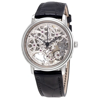Blancpain Villeret Men's Watch 6633-1500-55b In Black
