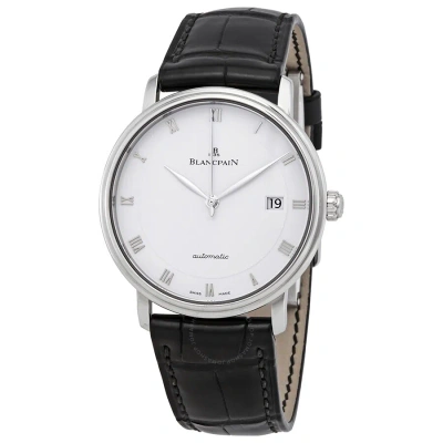 Blancpain Villeret Ultra Slim Automatic Men's Watch 6223-1127-55b In Black