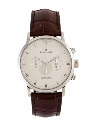 Pre-owned Blancpain Villeret Watch In Multi