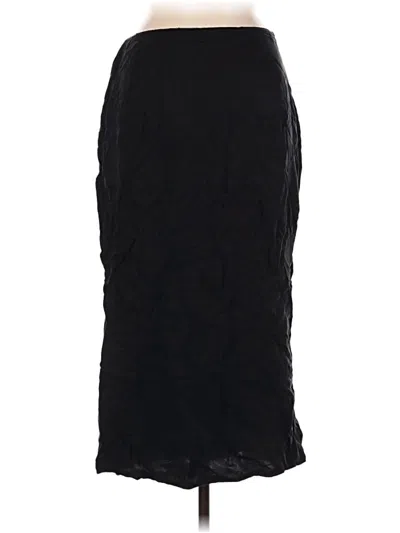 Pre-owned Blank Formal Skirt In Black