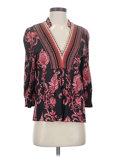 Pre-owned Blank London 3/4 Sleeve Blouse In Pink