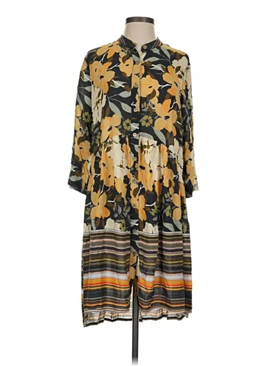 Pre-owned Blank London Casual Dress In Yellow