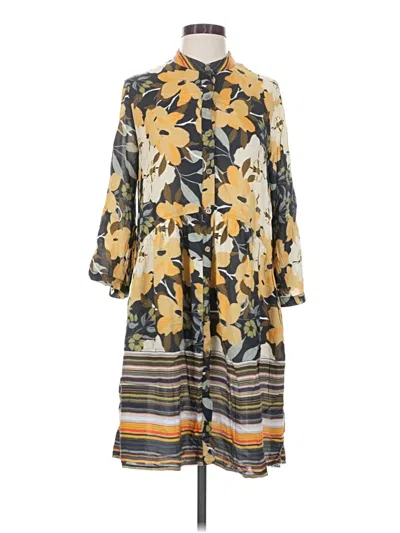 Pre-owned Blank London Casual Dress In Yellow