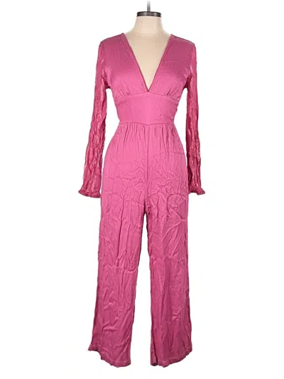 Pre-owned Blank London Jumpsuit In Pink