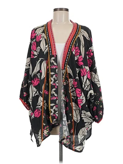 Pre-owned Blank London Kimono In Black