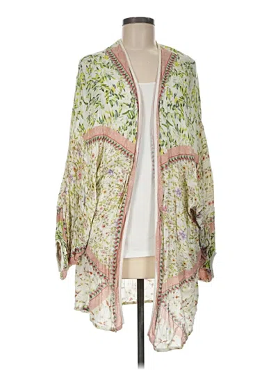 Pre-owned Blank London Kimono In Green