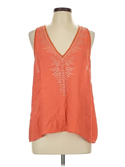Pre-owned Blank London Sleeveless Blouse In Orange