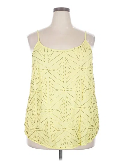 Pre-owned Blank London Sleeveless Blouse In Yellow