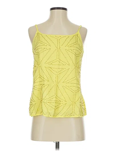 Pre-owned Blank London Sleeveless Blouse In Yellow