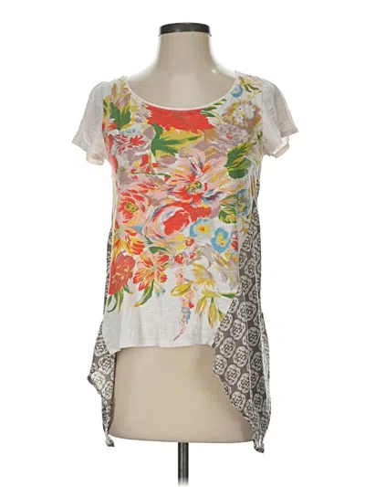 Pre-owned Blank London Sleeveless T-shirt In Ivory