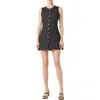 Blanknyc A-line Linen Minidress In City Nights