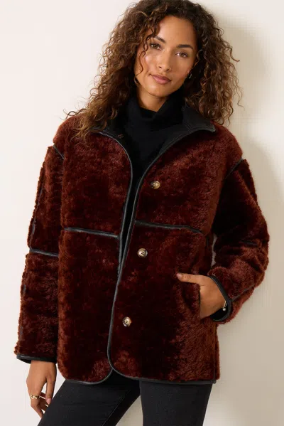 Blanknyc Aim High Jacket In Brown