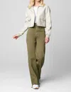 Blanknyc Any Other Way Pants In Army Green In Multi