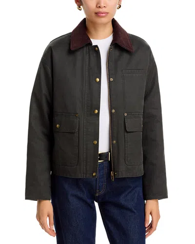 Blanknyc Barn Jacket In Green