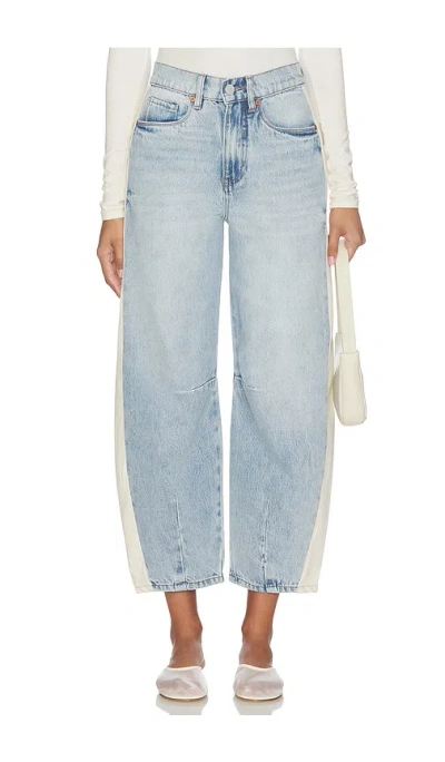 Blanknyc Barrel Leg Jean In Blue