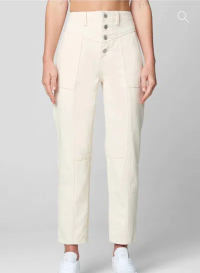 Blanknyc Baxter Pants In Natural In White