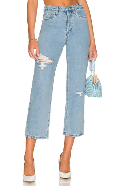 Blanknyc Baxter Rib Cage Jeans In Bloom For You In Blue