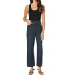 Blanknyc Baxter Rib Cage Jeans Straight Leg Overlap In Right Swipe In Multi