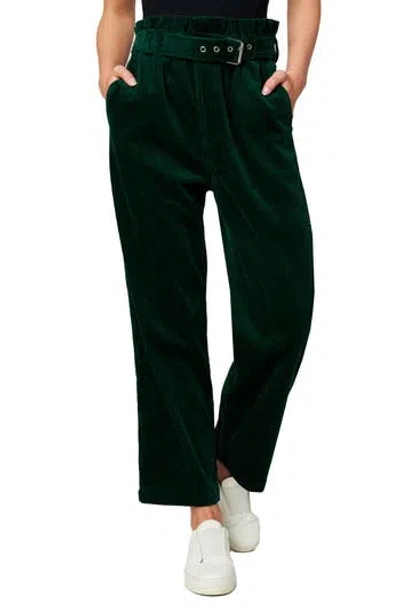Blanknyc Baxter Ribcage Corduroy Paperbag Pants In Good To Go