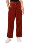 Blanknyc Baxter Ribcage Corduroy Paperbag Pants In Keep It Up