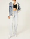 Blanknyc Bear Hug Jacket In Cream In White